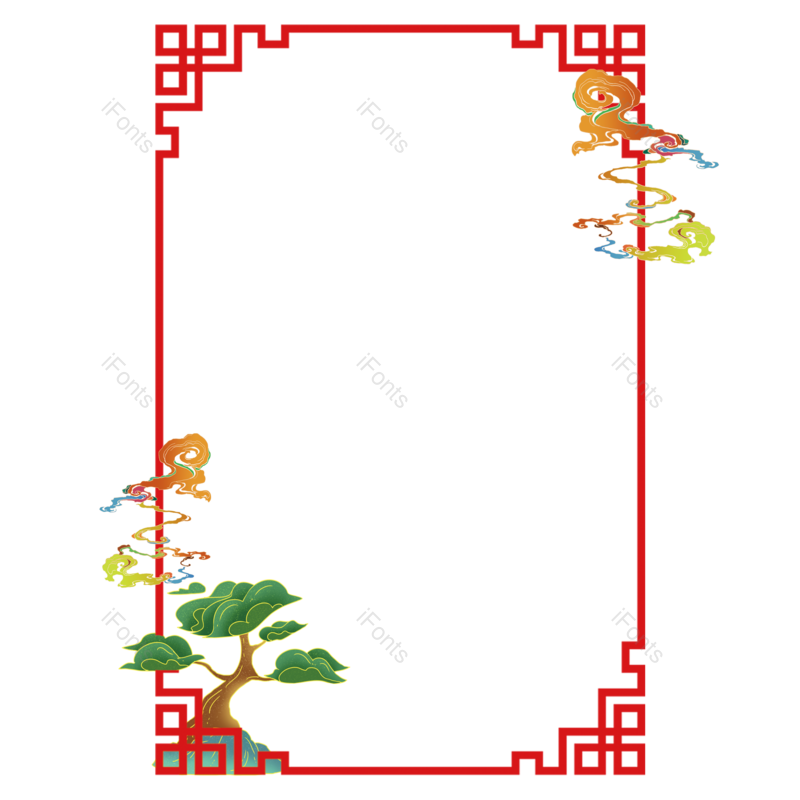 装饰图片,祥云元素,中国风PNG,元素免抠素材